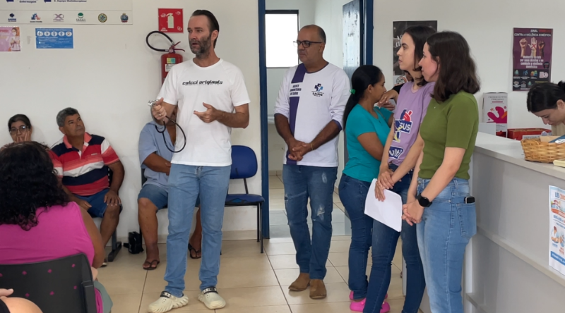 Fevereiro Roxo e Diabetes: UBS Cidade Alta realiza ação de conscientização em Matupá