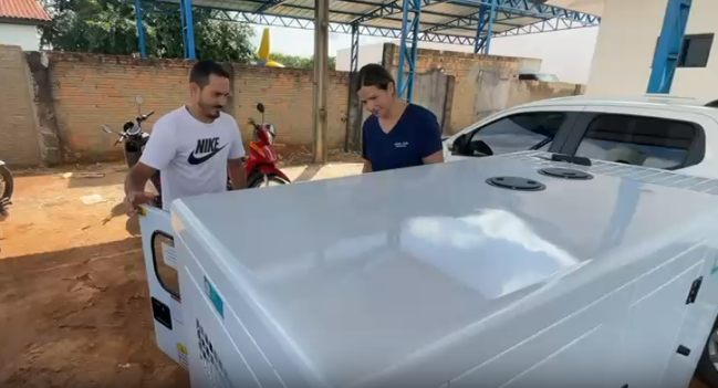 Saúde de Matupá recebe novo gerador para garantir segurança no setor de imunização