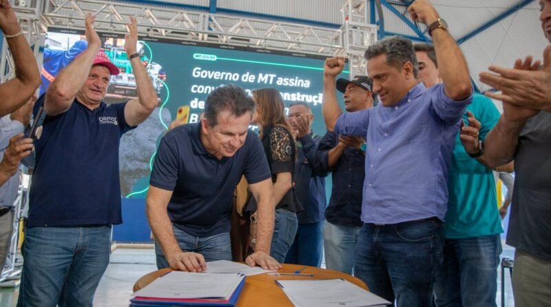 Governo do estado garante um futuro promissor para Peixoto MT com repasse de 45 Milhões para importantes obras no Município.