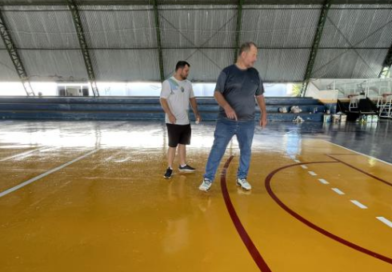 Quadra do Jardim das Flores recebe super revitalização em Matupá