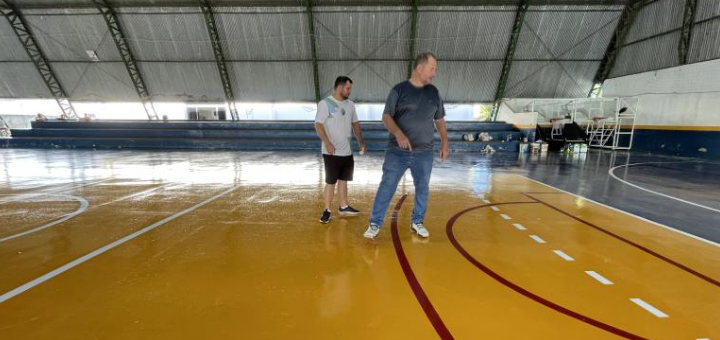 Quadra do Jardim das Flores recebe super revitalização em Matupá