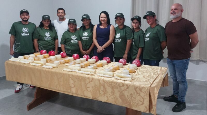 Curso de Queijos finos e executado em Peixoto de Azevedo MT.