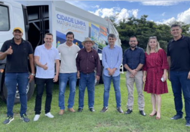 Mais de R$ 1 milhão em investimentos: Matupá reforça limpeza urbana com novos veículos