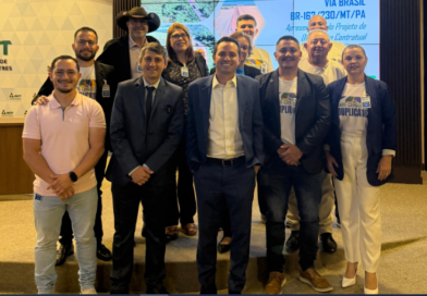 Prefeito de Matupá Bruno Mena esteve em Brasília defendendo propostas para Duplicação da BR 163