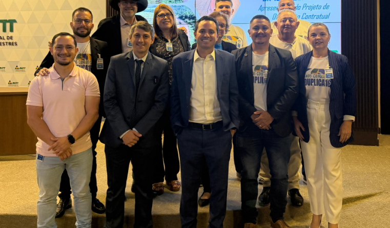 Prefeito de Matupá Bruno Mena esteve em Brasília defendendo propostas para Duplicação da BR 163