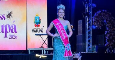 Elegância e emoção marcam o Miss Matupá 2026 durante as festividades dos 38 anos de Matupá