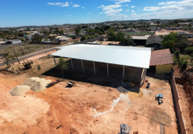 Cobertura do picadeiro de eco terapia da APAE entra na fase final e será inaugurada em breve