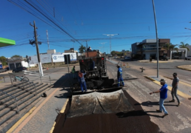 Peixoto de Azevedo intensifica recuperação das vias urbanas com mais de 22 km de micropavimentação asfáltica