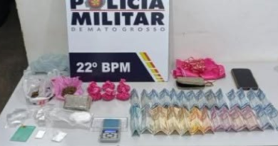 Jovem é presa por tráfico e deixa filha de um ano sozinha em casa em Peixoto