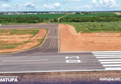Mais de 600 voos são registrados no Aeroporto Regional Orlando Vilas Boas de Matupá em 2026
