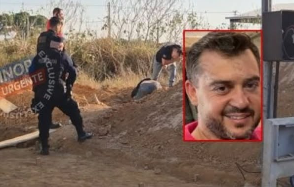 Empresário luta com assassinos, mas é morto em obra em MT