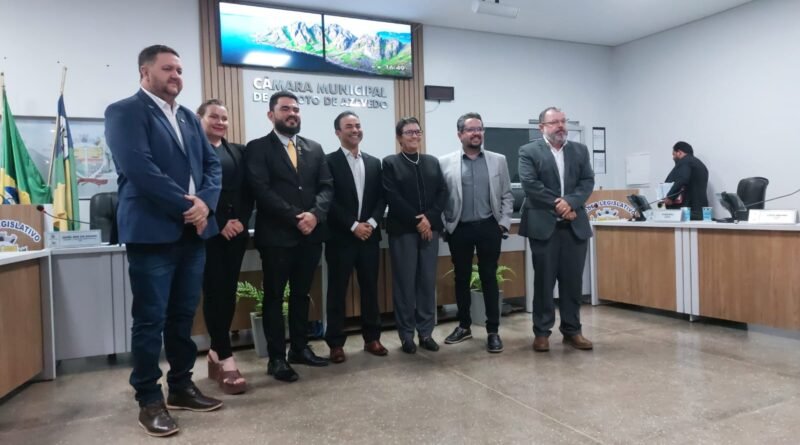 Gleison Noleto é eleito presidente da Câmara de Peixoto de Azevedo para o biênio 2027-2028