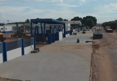Quase tudo pronto para o maior espaço esportivo de Peixoto de Azevedo MT.