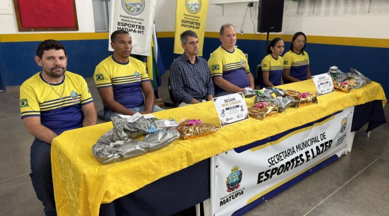 1º Encontro dos Talentos Esportivos de Matupá valoriza atletas e profissionais do esporte