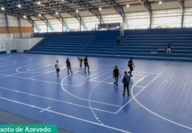 Aumenta a expectativa para grande reinauguração da vila olímpica em Peixoto de Azevedo MT